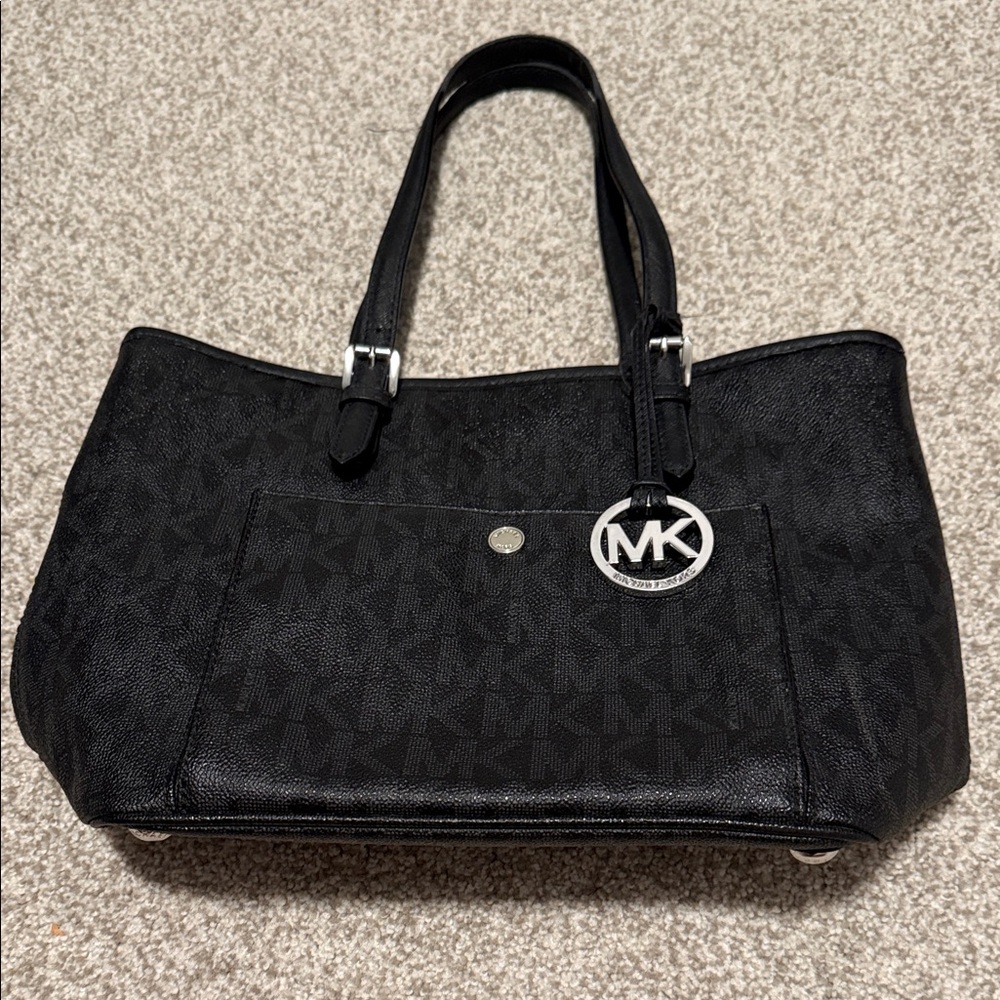 Michael Kors Black Signature Handbag